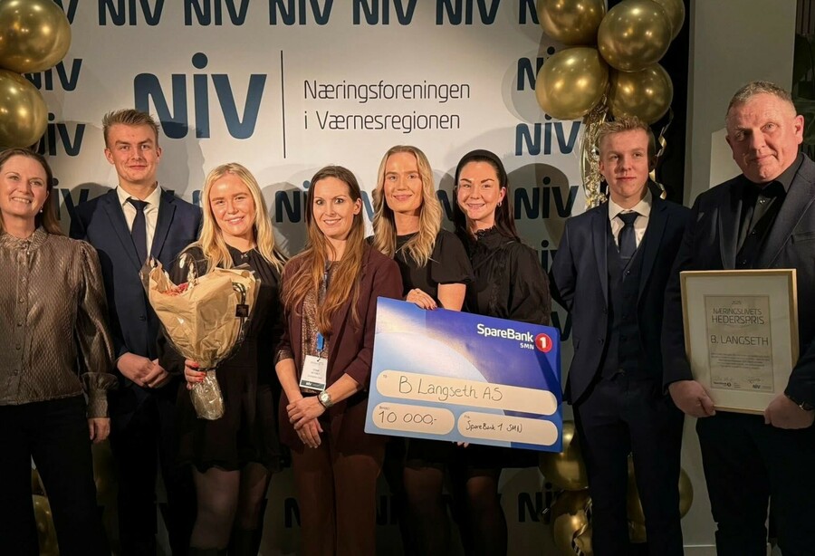 Hederspris til B. Langseth